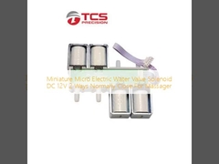 Miniatuur micro-elektrische waterklep elektrische magnetron DC 12V 2 manieren normaal gesloten voor massager