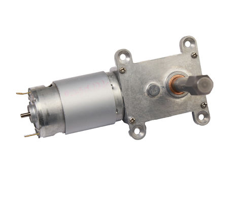 Customized Micro DC Worm Gear Motor 12V Gear Reduction Motor 0.17A Current