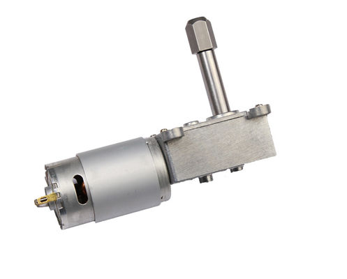 Customized Micro DC Worm Gear Motor 12V Gear Reduction Motor 0.17A Current
