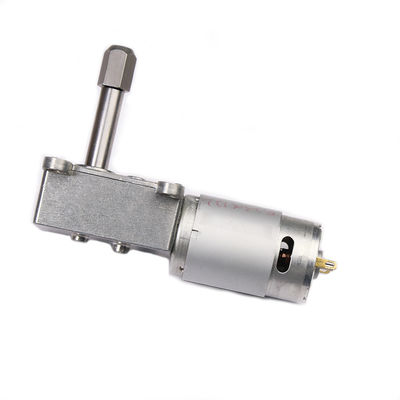 Customized Micro DC Worm Gear Motor 12V Gear Reduction Motor 0.17A Current